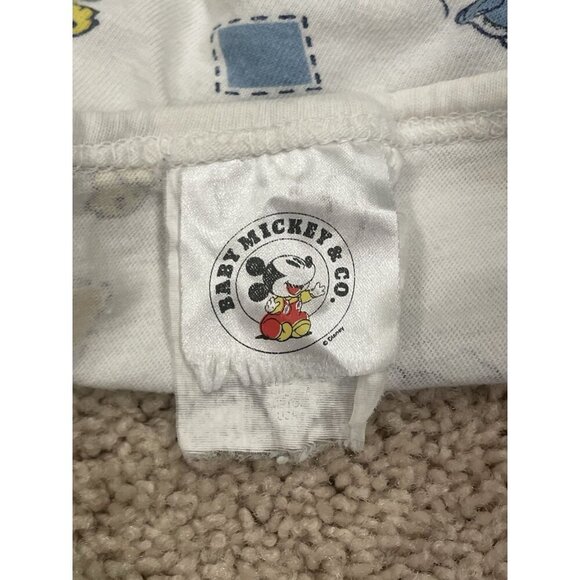 Vintage Baby Mickey & Co Blanket and hooded bath Towel VTG Walt Disney Mouse - Picture 7 of 15